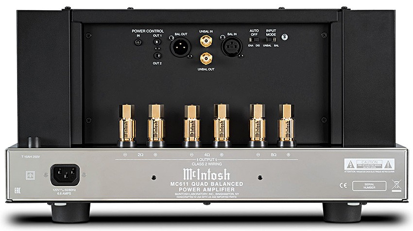 McIntosh MC611 backview