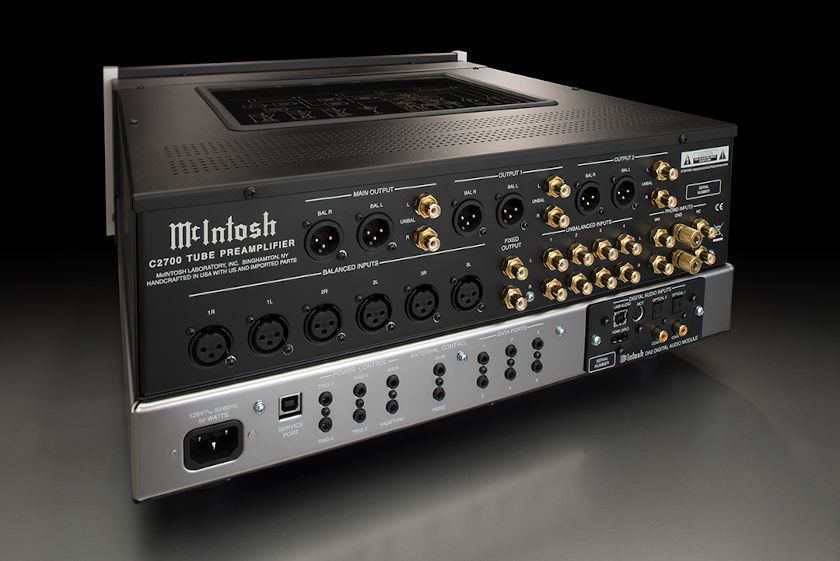 McIntosh C2700 Rear