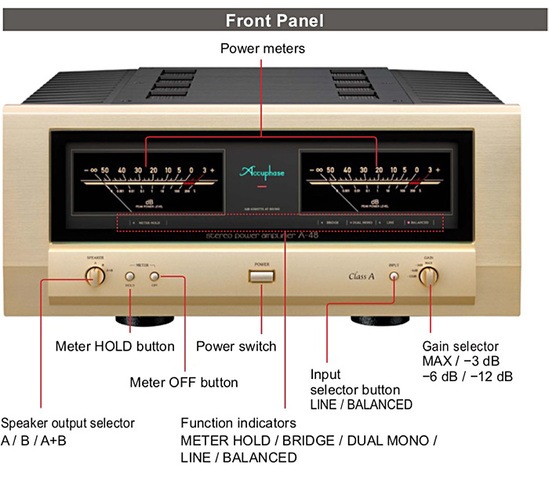 Accuphase A-48 Stereo Amplifier