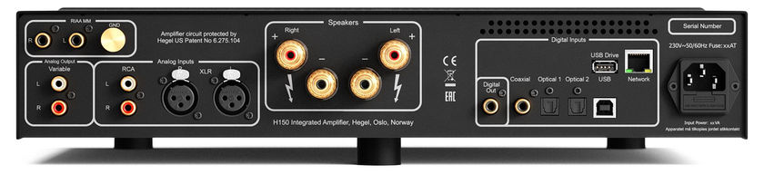 Hegel H150 Streaming Amplifier