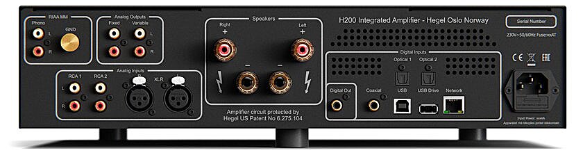 Hegel H200 integrated amplifier