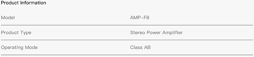 Eversolo AMP-F8 Power Amplifier